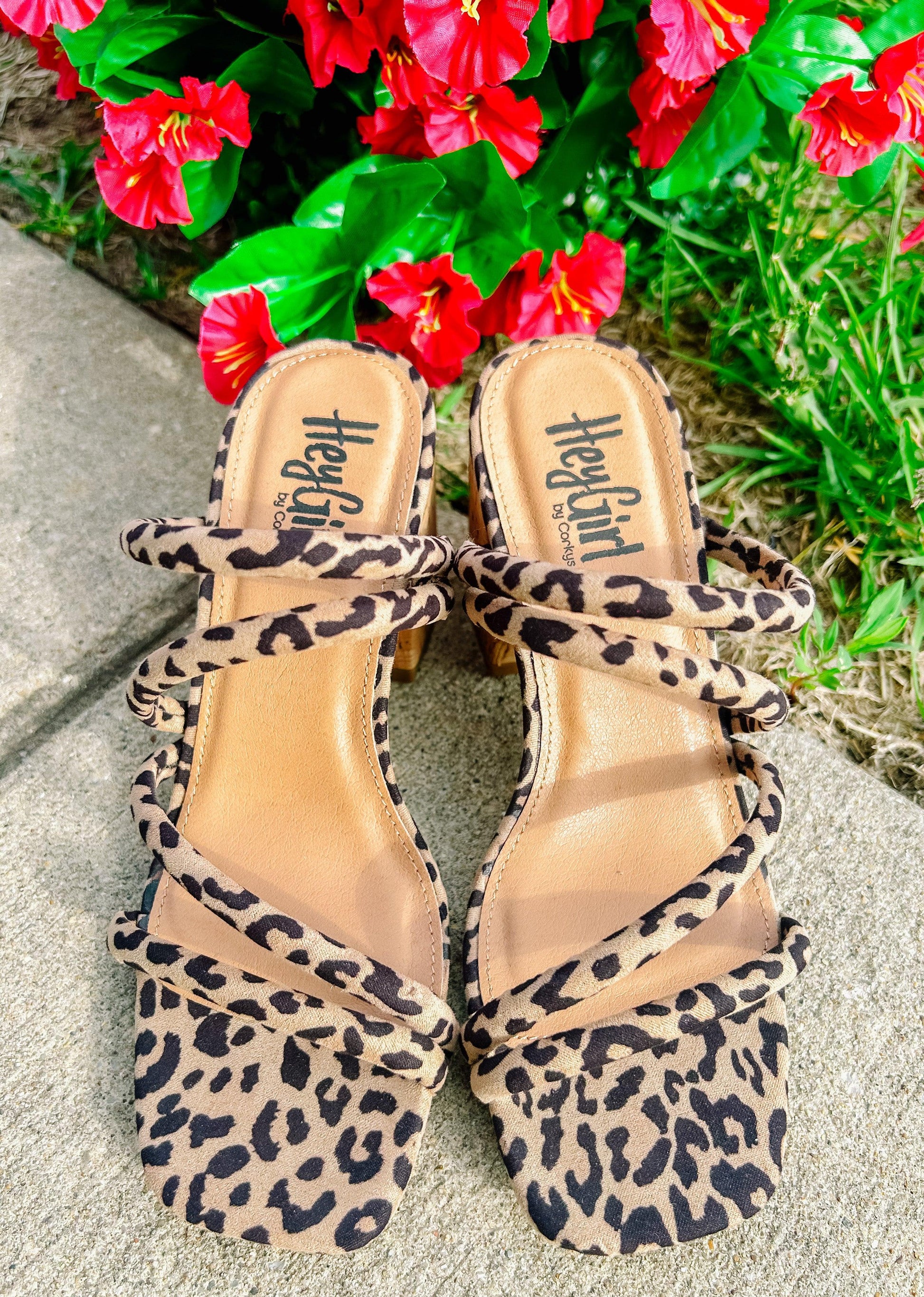 Corky's Dreamy Leopard Sandals - BeLoved Boutique 