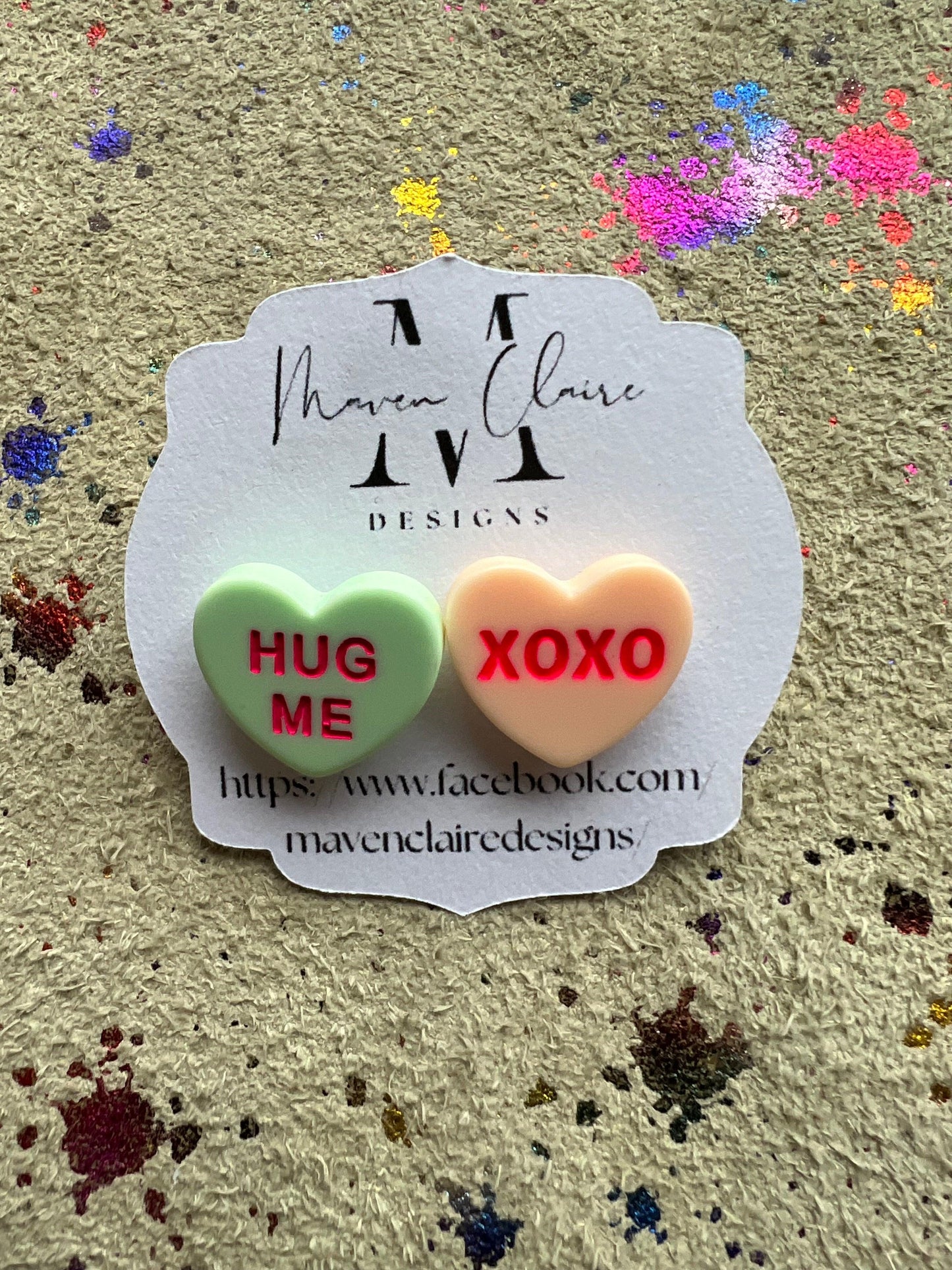HUG ME Valentine Earrings - BeLoved Boutique