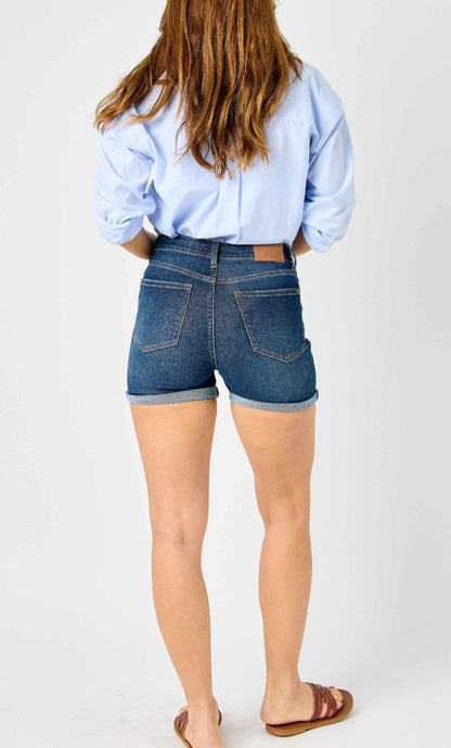 Judy Blue Tummy Control Shorts - BeLoved Boutique 