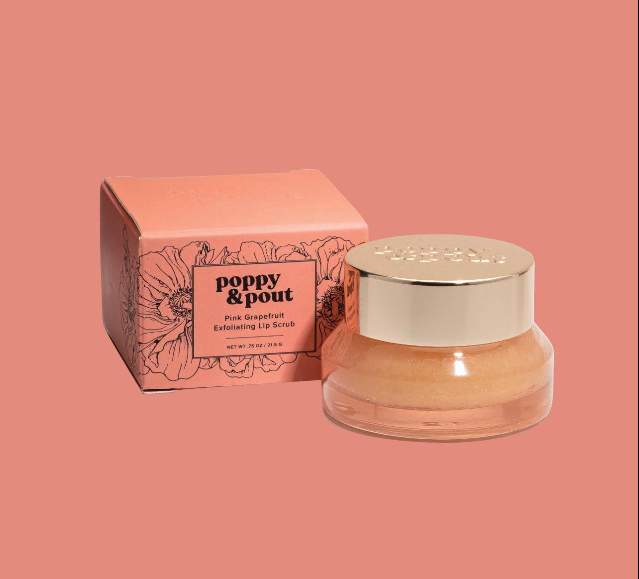 Poppy & Pout Lip Scrub - BeLoved Boutique 