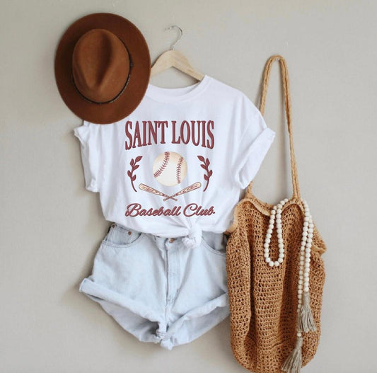St. Louis Baseball Club Tee - BeLoved Boutique 