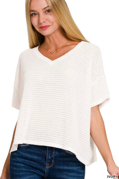 Sweater Top Jacquard