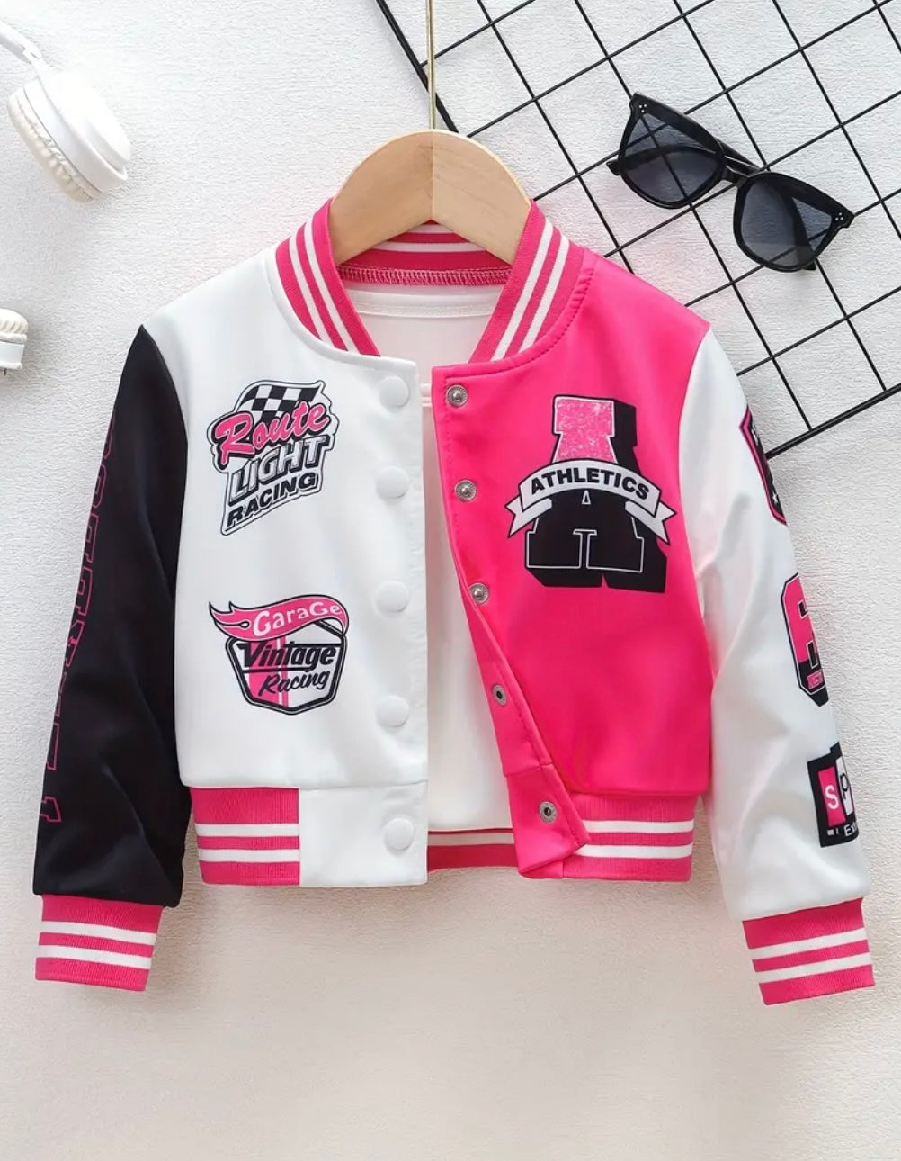 Girls Varsity Racing Jacket