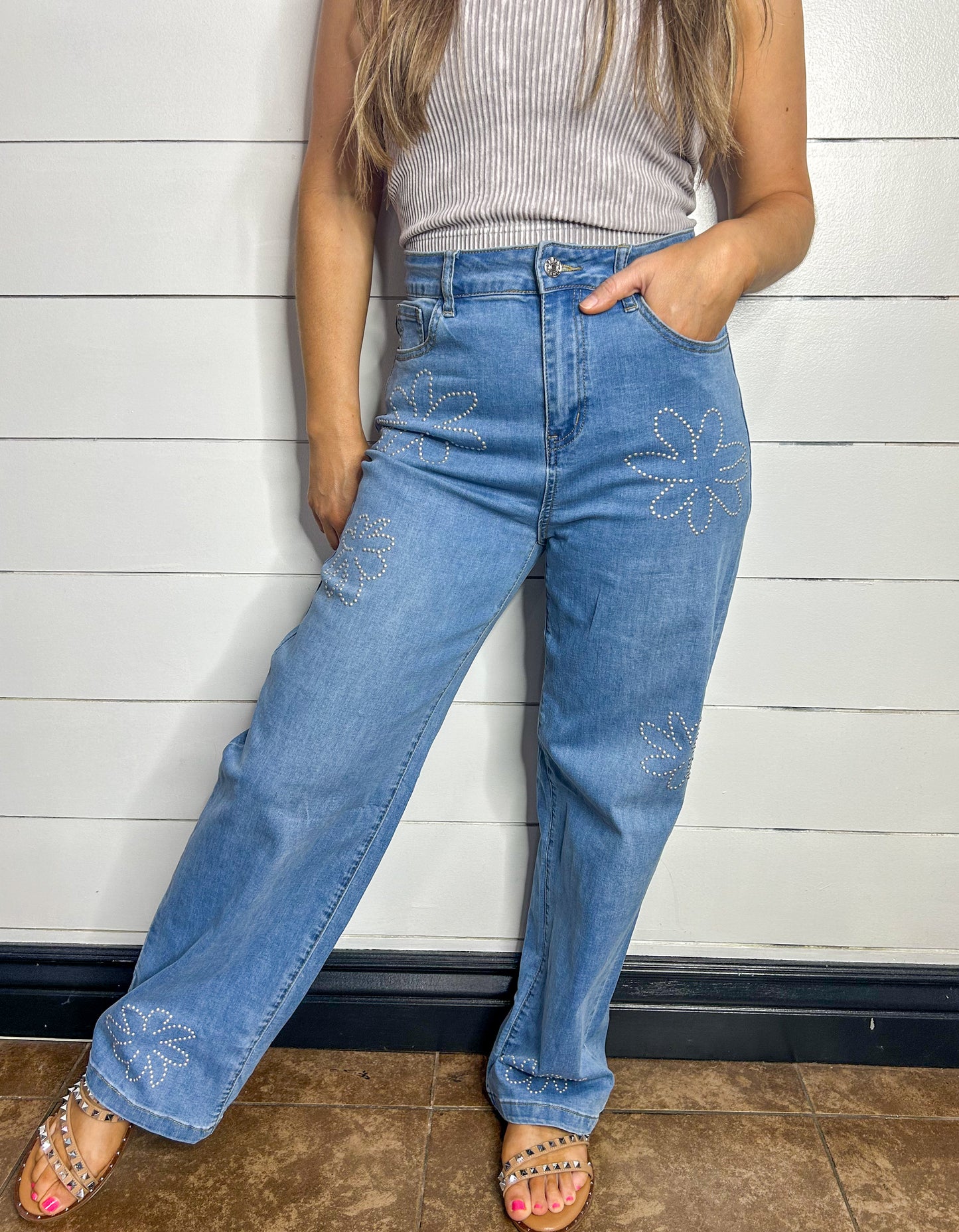 Jeans Wide Leg Daisy