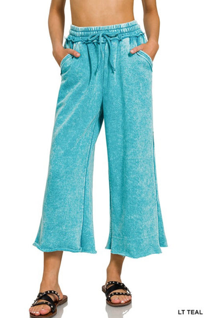 Sweatpants Fleece Palazzo