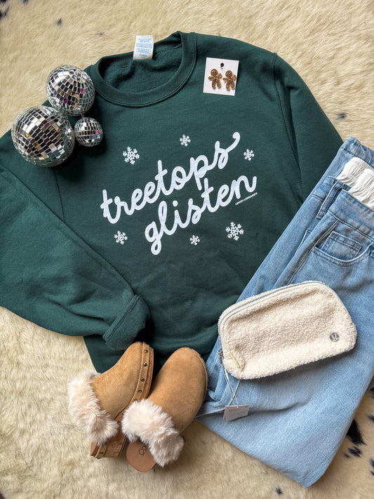 Crewneck TREETOPS GLISTEN Puff