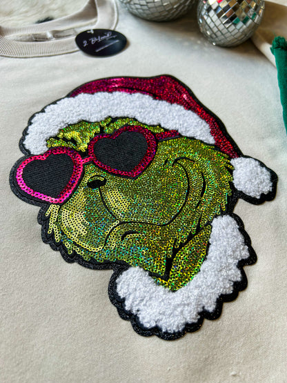 Crewneck GRINCH Sequins