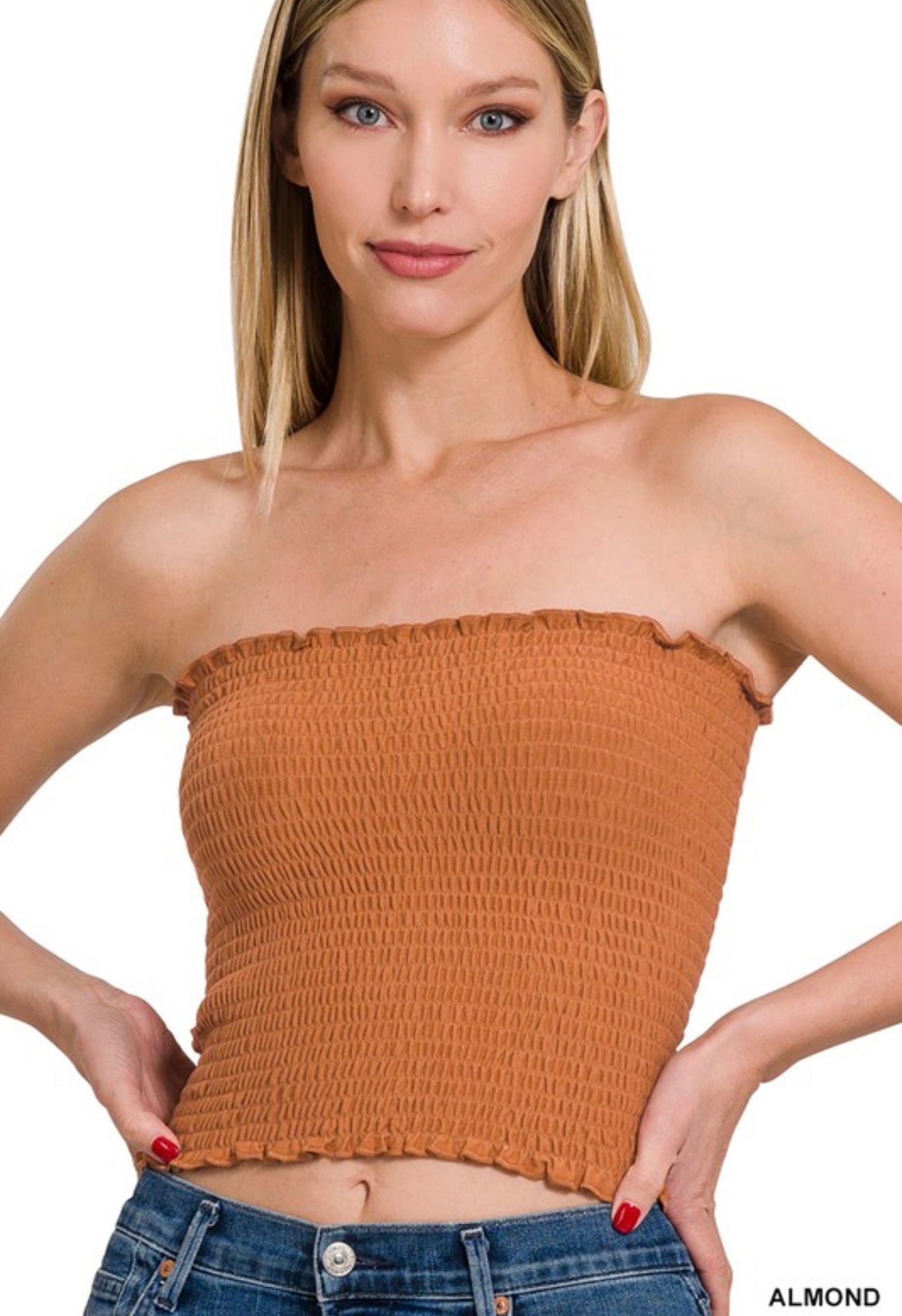 Tube Top Smocked