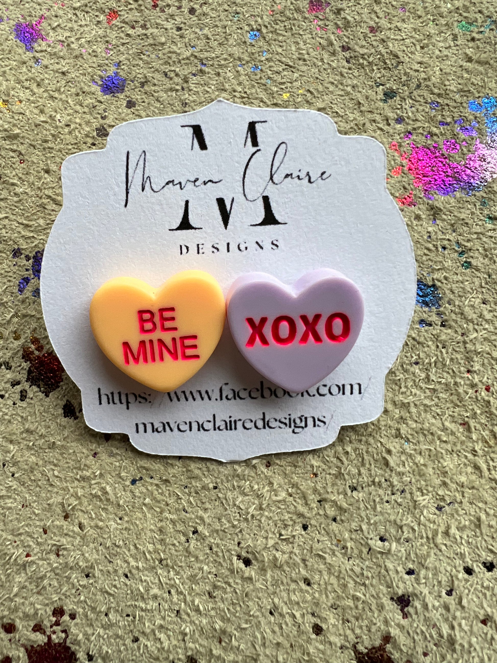 BE MINE Valentine Earrings - BeLoved Boutique 
