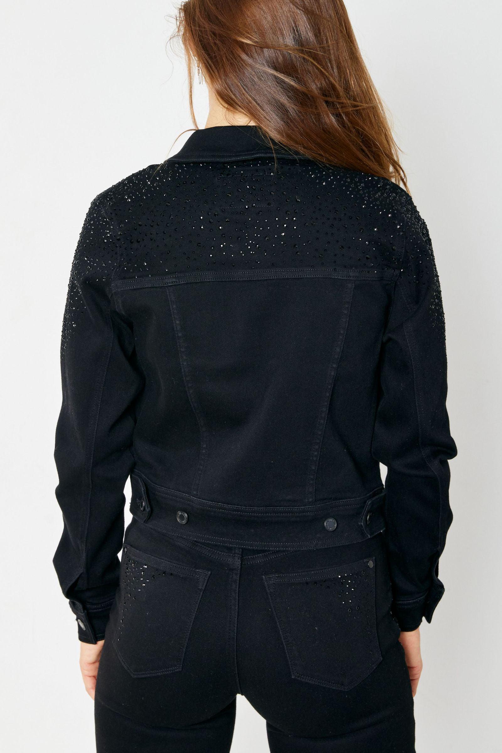 Judy Blue Rhinestone Denim Jacket - BeLoved Boutique 