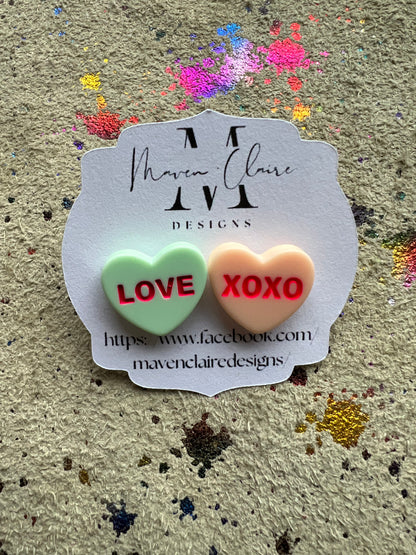 LOVE Valentine Earrings - BeLoved Boutique 
