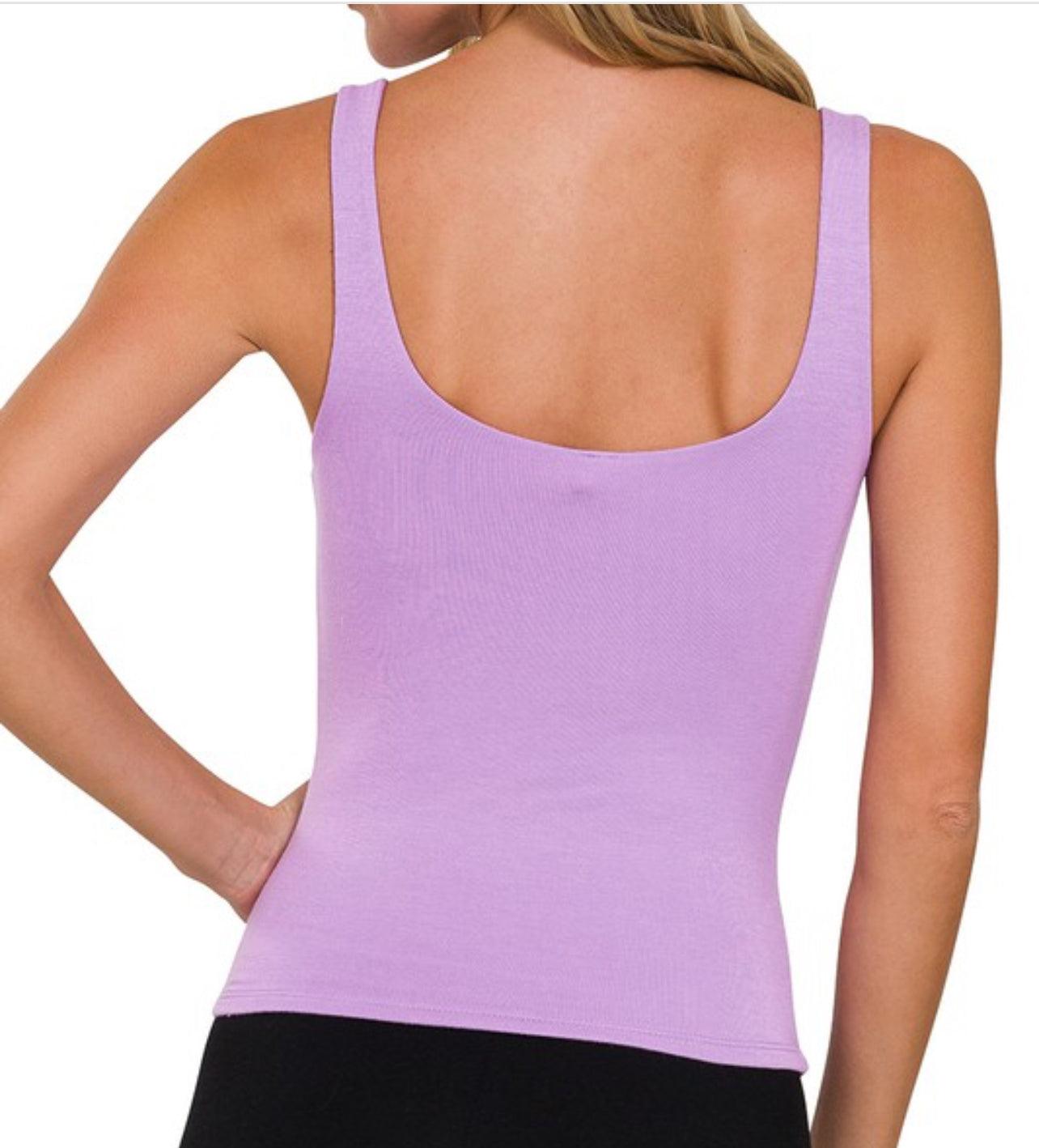 Luxe Two Layer Tank Top - BeLoved Boutique 
