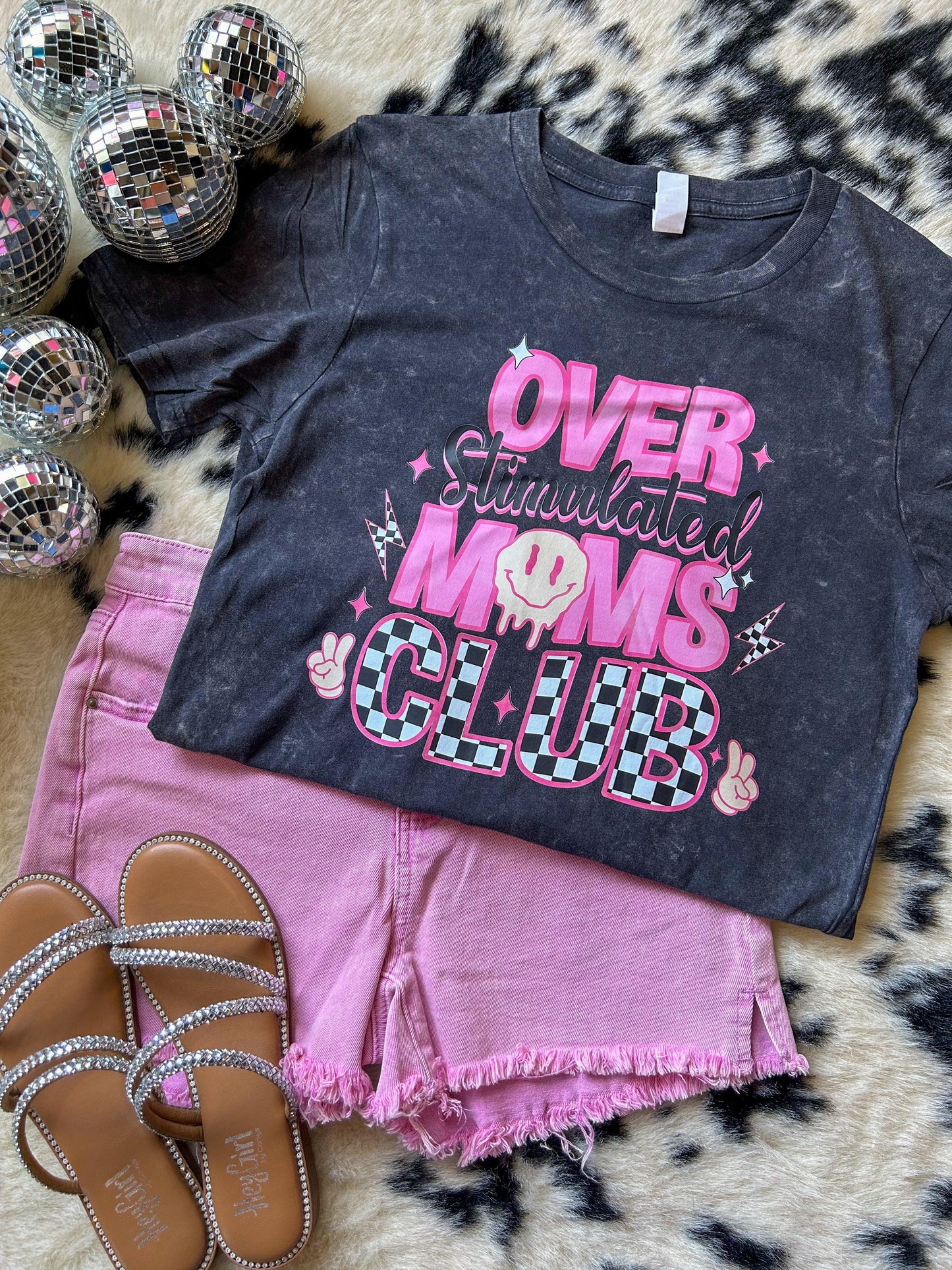 Overstimulated Moms Club Tee - BeLoved Boutique 
