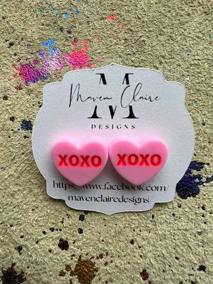 XOXO Valentine Earrings - BeLoved Boutique 